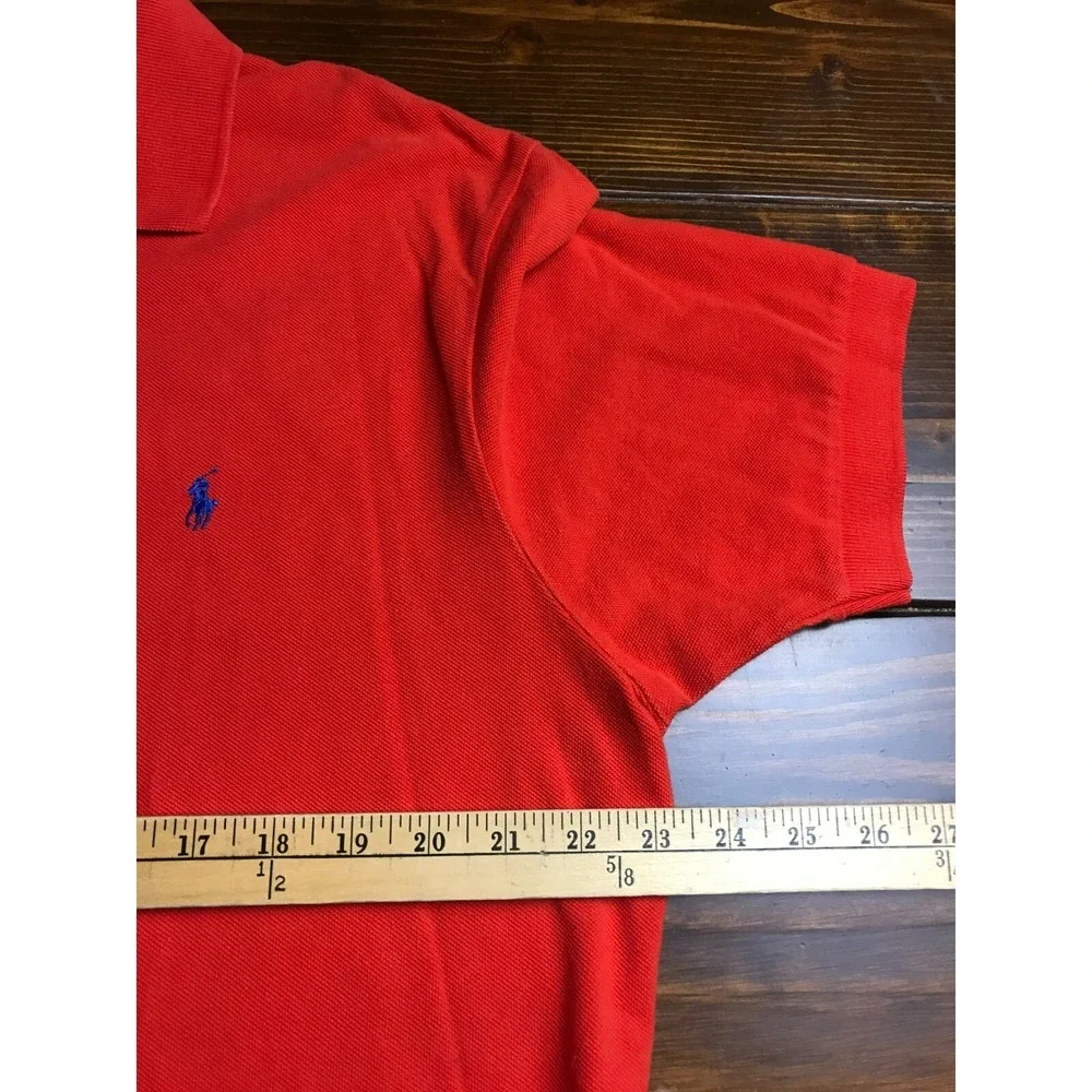 Polo Ralph Lauren Shirt, Men's Size Large, Redish Orange, Polo, Short Sleeve